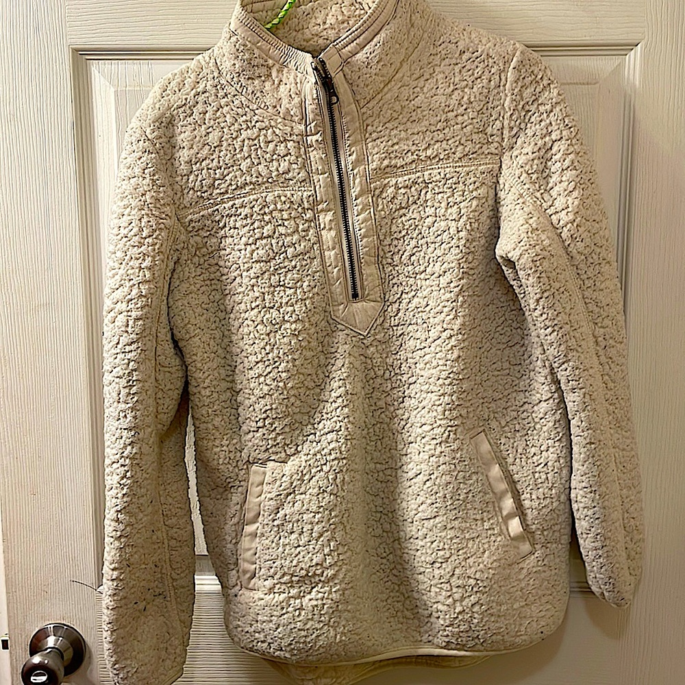 White Fluffy Jacket